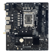 映泰(BIOSTAR)H610MX-E电脑主板含WiFi网卡支持CPU 12400 /12400F/G7400(INTEL H610/LGA 1700)