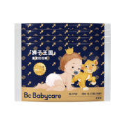 bc babycare拉拉裤皇室狮子王国皇冠LALA裤透气干爽宝宝裤型尿不湿 试用装-XL码-4片