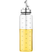 维艾（Newair）玻璃油壶自动开合防漏厨房家用装油瓶子油罐小香油酱油醋壶调料瓶