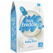 【自营】小皮欧洲进口有机高铁婴幼儿米粉原味160g宝宝辅食米糊6+