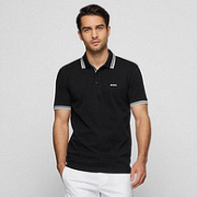 HUGO BOSS 雨果博斯 Paddy 男士纯棉双色锁边Polo衫 M码