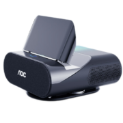 plus会员：AOC 投影仪 家用超短焦 1080P高清 语音控制  C1款