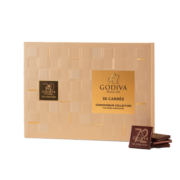 歌帝梵（GODIVA）片装72%黑巧克力礼盒（36片装）生日礼物 喜糖 零食 送女友送闺蜜