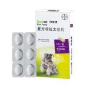 拜宠清 体内驱虫药狗虫   6粒装