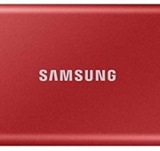 SAMSUNG 三星 T7 USB 3.2 Gen 2 移动固态硬盘 Type-C 2TB 火星红