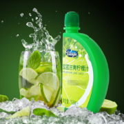 临期低价，意大利进口 Polenghi 宝蓝吉 浓缩柠檬汁饮品奶茶调味汁125mL*2瓶