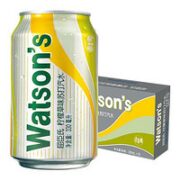 watsons 屈臣氏 苏打水柠檬草味330ml*24罐装