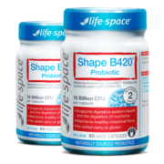 Life Space b420塑身益生菌胶囊60粒/瓶*2瓶装澳洲进口瘦子菌