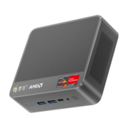 零刻SER5 Pro 5800H AMD 锐龙7 8核16线程 高性能游戏办公影音娱乐迷你电脑主机 高级灰(HDMI+DP) 准系统(无内存硬盘系统)