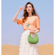X.YING 香影 女款印花圆领T恤 X832369920