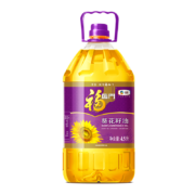 拍4件 福临门 食用油 压榨一级充氮保鲜葵花籽油4.5L 中粮出品