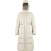 波司登羽绒服女冬季长款可脱卸帽修身保暖90绒反季外套B10145172F