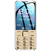 天语（K-Touch）E2 老人手机 电信老人机 直板按键大屏大字大声超长待机 学生备用2G老年功能机 铂光金