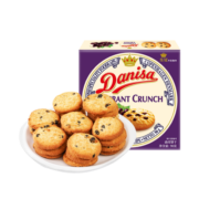 皇冠（danisa）丹麦葡萄干味曲奇饼干90g 休闲零食早餐 印尼进口食品