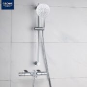 GROHE 高仪 26597+34598 进口恒温淋浴花洒套装