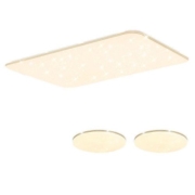 NVC Lighting 雷士照明 A1 两室一厅 3灯丨米家智控客厅+卧室*2