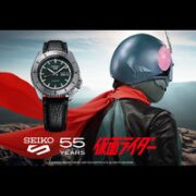 SEIKO 精工 5号系列 55周年纪念款"假面骑士合作限量款” 男士手动上链腕表 SRPJ91K1