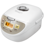 松下（Panasonic） 智能电饭煲家用多功能4L大容量备长炭内胆智能炊煮提前预约电饭锅可1-6人 白色SR-CHB15
