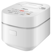 美的（Midea） 电饭煲家用智能家电电饭锅 IH电磁加热 3L 精钢厚釜内胆一键柴火饭 IH饭煲 象牙白丨WHS30C96（适合2-6人）