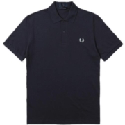 FRED PERRY男士短袖POLO衫2023夏季新款麦穗刺绣休闲重磅T恤潮M3