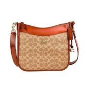 【自营】COACH/蔻驰女士CHAISE老花单肩包斜挎包女包C8487-B4NQ4