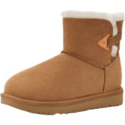 UGG 2022冬季新款女士靴子休闲平底经典低帮短筒雪地靴 1127390 CHE | 栗子棕色 37