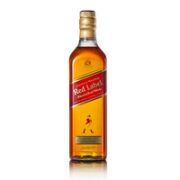 尊尼获加 红方红牌 调和 苏格兰威士忌 40%vol 700ml 单瓶装