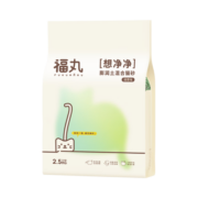 福丸绿茶膨润土混合猫砂除臭低尘可冲厕所 绿茶混合砂2.5kg*12