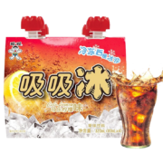 概率券：旺旺 雪糕 吸吸冰 旺仔冰淇淋 柠檬可乐味 80ml*4支