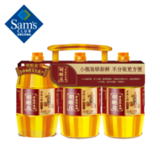胡姬花 古法小榨花生油 1.8L*3瓶 食用油