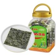 波力海苔原味72g*1罐桶装海苔即食儿童宝宝休闲零食紫菜食品