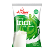 Anchor 安佳 成人脱脂奶粉 1kg＊3件