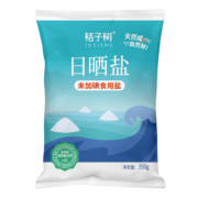 桔子树新款 日晒海盐 350g*7袋 未加碘食用海盐