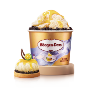 PLUS会员：H?agen·Dazs 哈根达斯 臻爱法甜牛乳甜品杯冰淇淋 80g＊10件