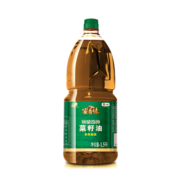 家香味 非转基因压榨菜籽油1.5L 食用油 中粮福临门出品