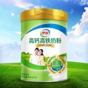 伊利 高钙高铁奶粉 900g/罐*2件
