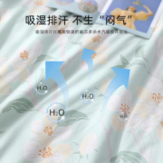 水星家纺100全棉夏凉被空调被薄被子太空被芯夏被单双人学生宿舍