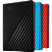 西部数据 2.5英寸移动硬盘  My Passport USB3.0 外接机械硬盘自动备份兼容Mac  彩绘-有兔爰爰 5TB