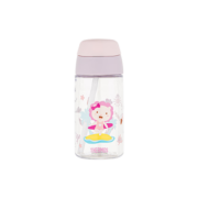 膳魔师儿童水杯Tritan吸管杯运动杯夏季水杯隐藏提手出行杯 BBSE(JD) 粉色 BBSE
