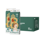 babycare 皇室木法沙的王国纸尿裤尿不湿新升级超薄箱装L码80片(9-14kg)