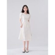 WESTLINK 西遇 女士法式桔梗连衣裙 V1421112