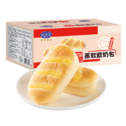 聚划算百亿补贴：港荣 蒸面包咸豆乳软欧包 整箱装 约23包