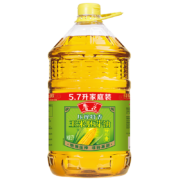 京东百亿补贴:鲁花 压榨特香 玉米胚芽油 5.7L