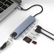 Gopala 多功能七合一Type-C拓展坞（网卡+HDMI+USB+PD）