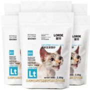 lorde里兜纯豆腐砂除尘款猫砂豆腐猫砂除味低尘可冲厕所2.6kg×6袋