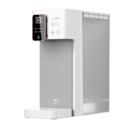 集米（jmey）A6即热饮水机白色套装（含聪明座）即热式饮水机 家用办公台式饮水机茶吧 一键速热3L水箱白色