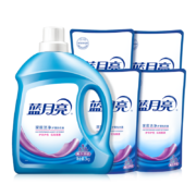 20点开始：Bluemoon 蓝月亮 洗衣液 10斤（3kg*1瓶+500g袋*4）薰衣草香*2件