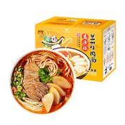 统一 那街那巷兰州牛肉面 186g3人份*1盒