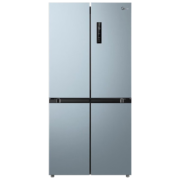 美的（Midea）冰箱双开门 对开门大容量味风冷无霜一级双变频家用电冰箱纤薄机身PT净味 476升十字对开门BCD-476WSPZM(E) 以旧换新
