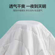 罗莱（LUOLAI）家纺 抗菌被子 春秋被冬被加厚被子被芯 30%大豆纤维 夏凉被(空调被) 200*230cm